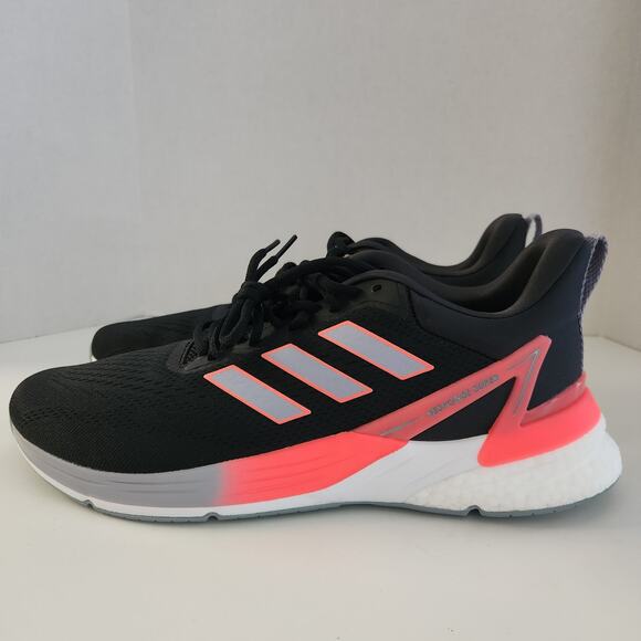 adidas Men\'s Response Super 2.0 Running Shoe, Core Black/Halo Silver/Turbo, 12.5 main image 6